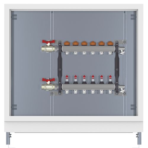 Roth-Verteilerstation-HK-2-edst-vormont-Thermaset-mit-WMZ-Set-senkrecht-mit-2KH-1115011592 gallery number 1